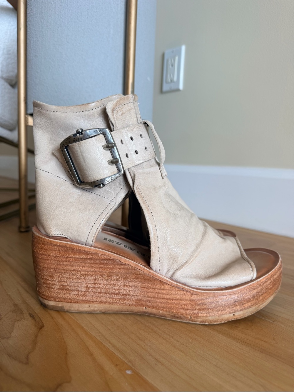 A.S.98 Naya wedge sandals